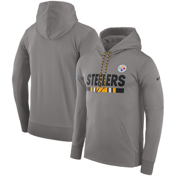 Men's Pittsburgh Steelers Nike Team Name Performance Pullover Hoodie Heathered Gray,We sell and wholesale Men's Pittsburgh Steelers Nike Team Name Performance Pullover Hoodie Heathered Gray on line form chian!